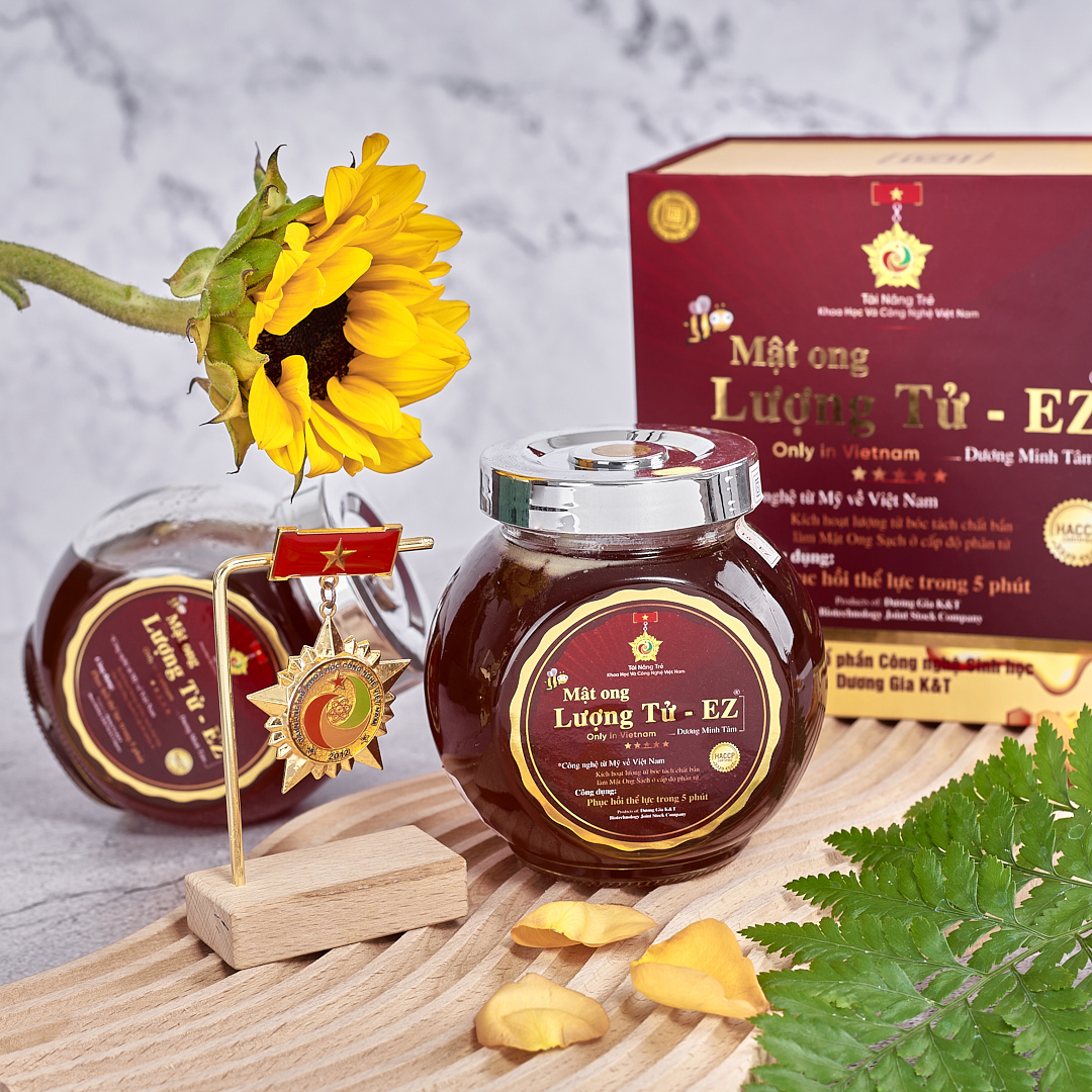 Mật ong lượng tử EZ Hộp 450g